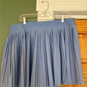 Old Navy Active Cornflower Light Blue Micro Pleated Women's Skirt